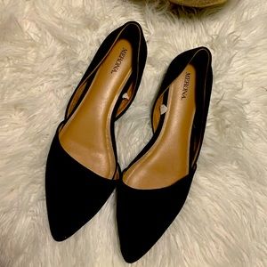Black flats